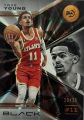 Trae Young [Copper] #16 Basketball Cards 2022 Panini Black Prices