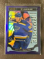 Colton Parayko [Rainbow Purple] Hockey Cards 2015 O-Pee-Chee Platinum Marquee Rookies Prices