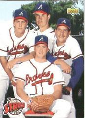 Maddux, Avery, Smoltz, Glavine Strike Force #472 Baseball Cards 1993 Upper Deck Prices