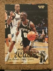 Avery Johnson #6 Basketball Cards 1997 Fleer Prices