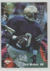Steve McNair Football Cards 1995 Collector's Edge Rookies Prices
