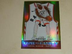 Pascal Siakam [Gold] #16 Basketball Cards 2019 Panini Contenders Optic Uniformity Prices