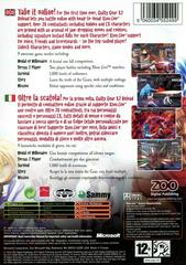 Back Cover | Guilty Gear X2 Reload PAL Xbox