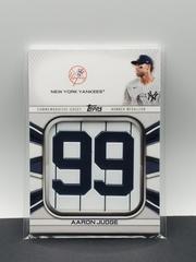 Aaron Judge Baseball Cards 2022 Topps Player Jersey Number Medallion Relics Prices