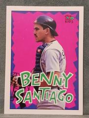 Benny Santiago #54 Baseball Cards 1992 Topps Kids Prices