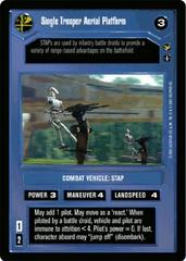 Single Trooper Aerial Platform [Limited] Star Wars CCG Theed Palace Prices