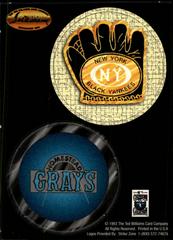 New York Black Yankees/ Homestead Grays Baseball Cards 1993 Ted Williams Co. Pogs Prices