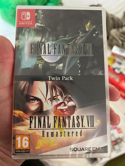 Final Fantasy VII VIII Remastered Twin Pack New Item Box And