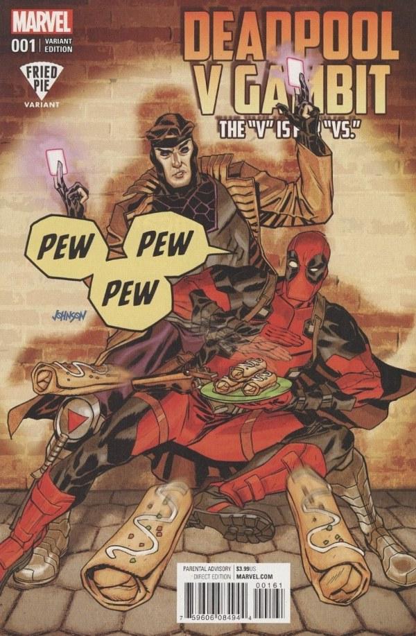 Deadpool V Gambit [Fried Pie] #1 (2016) Comic Books Deadpool V Gambit