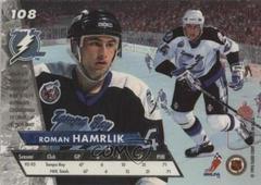 Roman Hamrlik #108 Back | Roman Hamrlik Hockey Cards 1993 Ultra