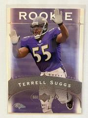 Terrell Suggs #209 Football Cards 2003 Upper Deck Sweet Spot Prices
