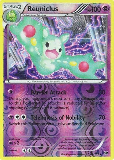 Reuniclus Reverse Holo Prices Pokemon Plasma Blast Pokemon Cards