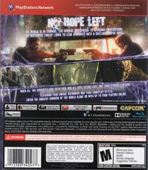 Case Back | Resident Evil 6 [Greatest Hits] Playstation 3