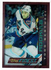 Todd Bertuzzi [Refractor] #146 Hockey Cards 1995 Finest Prices