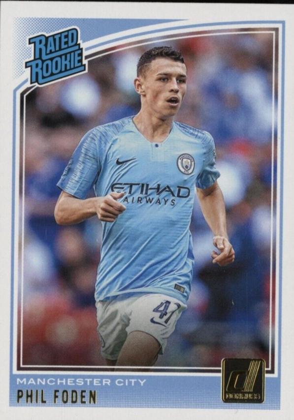 Phil Foden 179 Prices 2018 Panini Donruss Soccer Cards