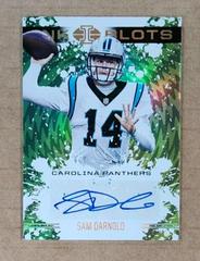 Sam Darnold [Gold] #IB-SD Football Cards 2021 Panini Illusions Ink Blots Autographs Prices