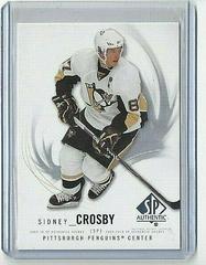 Sidney Crosby #87 Hockey Cards 2009 SP Authentic Prices
