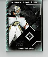 John Gibson Hockey Cards 2021 Upper Deck Black Diamond Prices