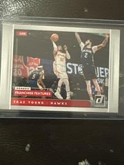 Trae young [base] #3 Basketball Cards 2021 Panini Donruss Franchise Features Prices