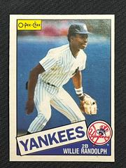 Willie Randolph #8 Baseball Cards 1985 O Pee Chee Prices