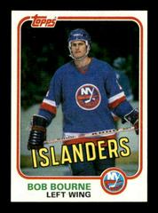 Bob Bourne [East] Hockey Cards 1981 Topps Prices