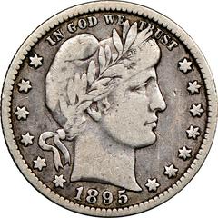 1895 O Coins Barber Quarter Prices