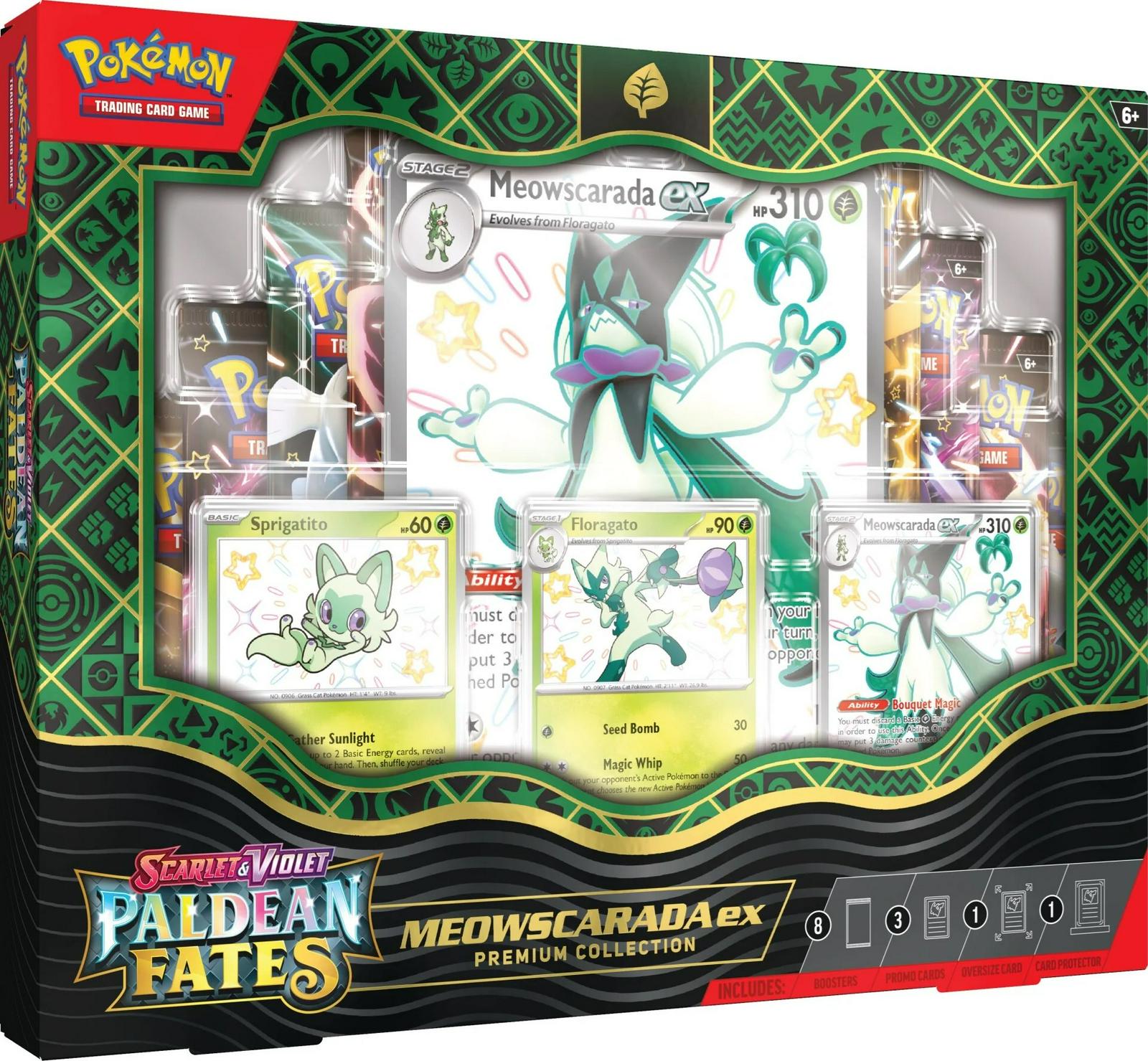 Meowscarada ex Premium Collection Pokemon Paldean Fates