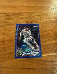 Everson Pereira [Blue] #T89C-25 Baseball Cards 2024 Topps 1989 Chrome Silver Pack Prices