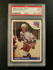 James Patrick #15 Hockey Cards 1985 O-Pee-Chee Prices