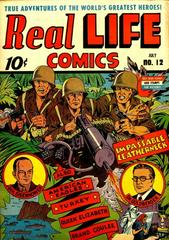 Real Life Comics #12 (1943) Comic Books Real Life Comics Prices
