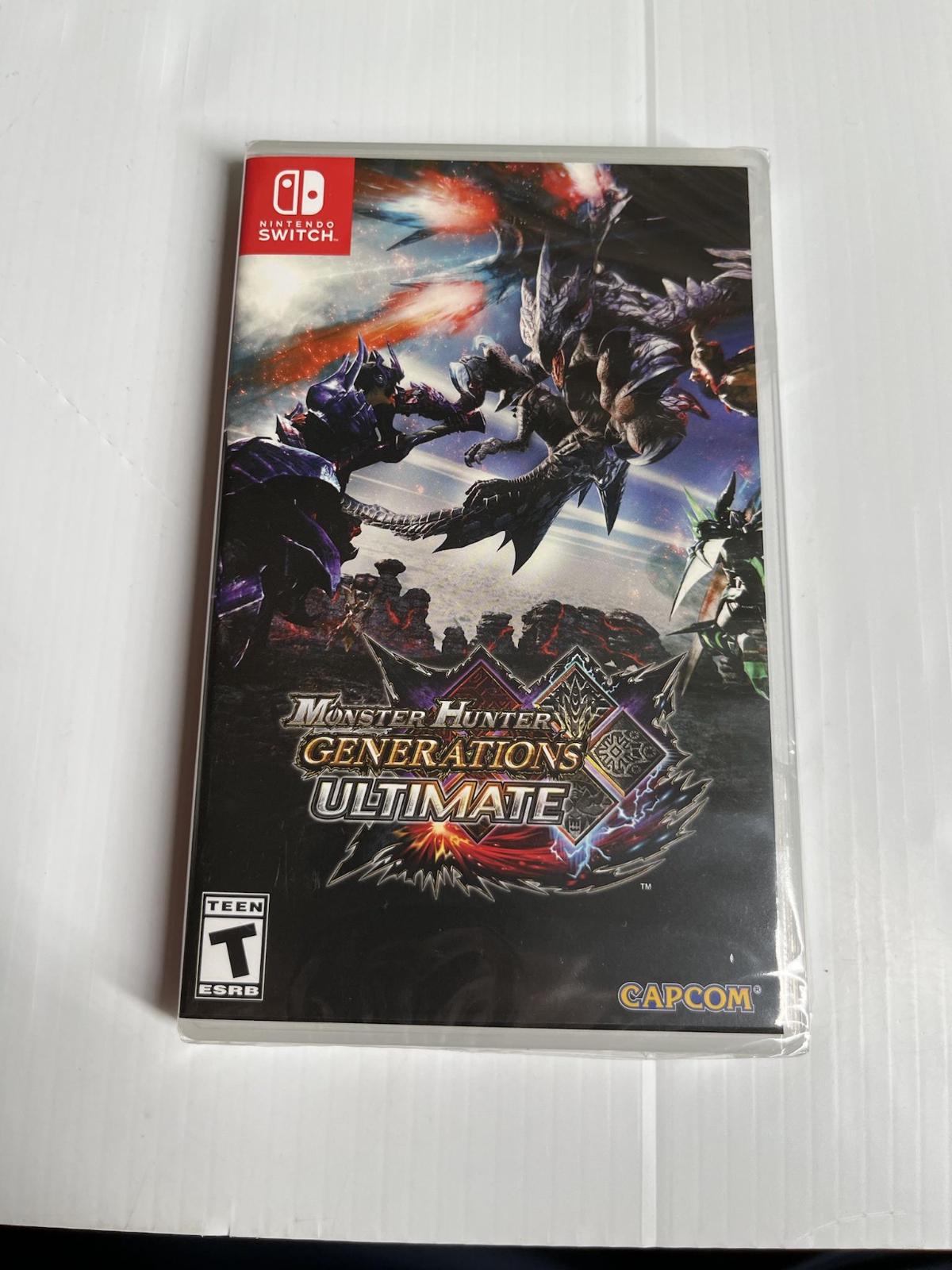 Monster Hunter Generations Ultimate | Item, and | Switch Manual Box, Nintendo New