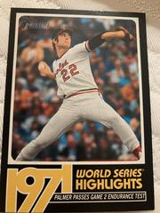 Jim Palmer Baseball Cards 2020 Topps Heritage 1971 World Series Highlights Prices