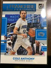 Cole Anthony #14 Basketball Cards 2022 Panini Donruss Franchise Features Prices
