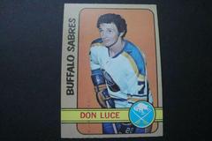 Don Luce Hockey Cards 1972 O-Pee-Chee Prices
