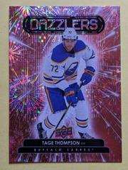 Tage Thompson [Pink] Hockey Cards 2022 Upper Deck Dazzlers Prices