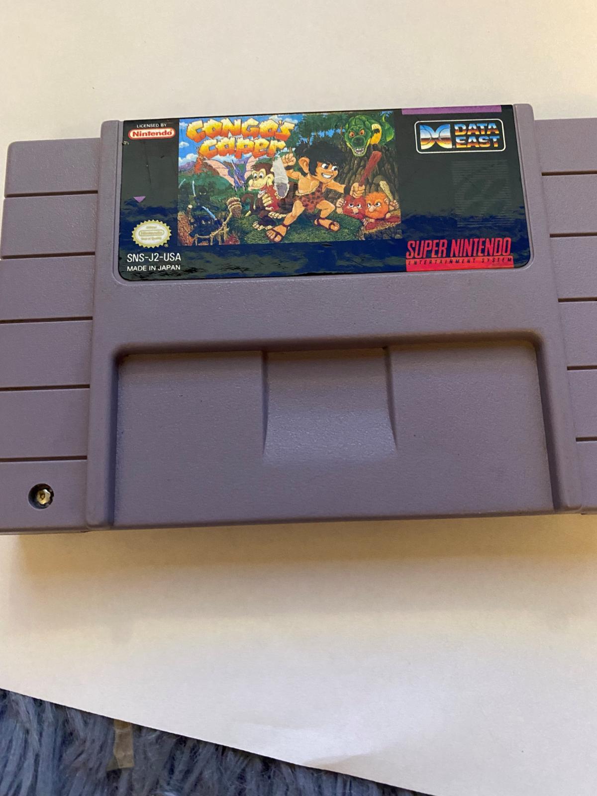 Congo's Caper | Item only | Super Nintendo