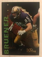Mark Bruener #56 Football Cards 1995 Sports Heroes Fame & Fortune Signature Rookies Prices