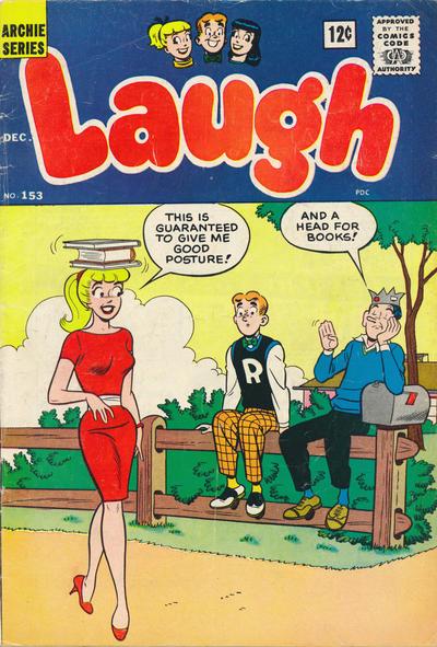 Laugh Comics #153 (1963) Comic Books Laugh Comics