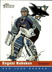 Evgeni Nabokov Hockey Cards 2000 Topps Heritage Prices