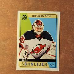 Cory Schneider [Retro Blank Back] #256 Hockey Cards 2017 O Pee Chee Prices