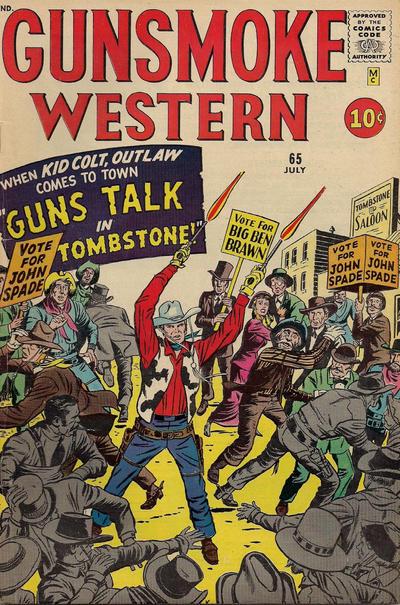 Gunsmoke Western #65 (1961) Comic Books Gunsmoke Western