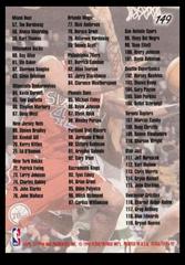 Back | Checklist Basketball Cards 1996 Ultra