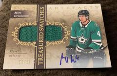 Miro Heiskanen [Autograph Gold] #TS-MH Hockey Cards 2021 Upper Deck Artifacts Treasured Swatches Prices