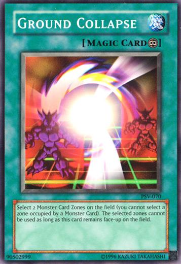 Ground Collapse [1st Edition] PSV-070 YuGiOh Pharaoh's Servant