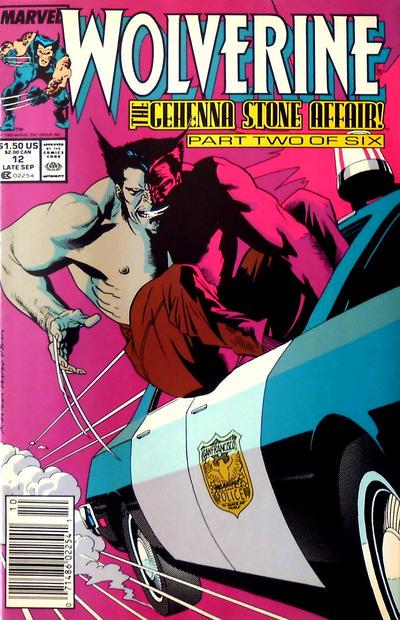 Wolverine [Newsstand] #12 (1989) Comic Books Wolverine