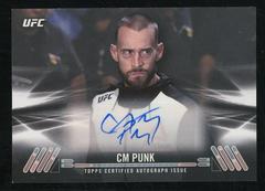 CM Punk #KA-CP Ufc Cards 2017 Topps UFC Knockout Autographs Prices