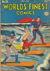 World's Finest Comics #36 (1948) Comic Books World's Finest Comics Prices