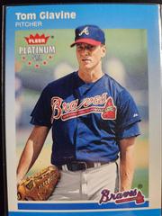 Tom Glavine #92 Baseball Cards 2001 Fleer Platinum Prices