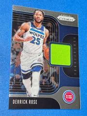 Derrick Rose Basketball Cards 2019 Panini Prizm Sensational Swatches Prices