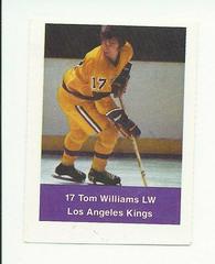Tom Williams Hockey Cards 1974 NHL Action Stamps Prices
